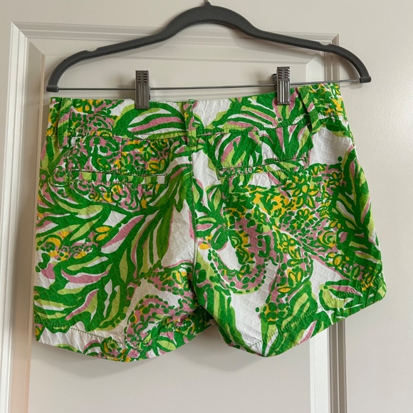 Lilly Pulitzer The Callahan Short - Multicolor Geometric Print, Size 0 - Picture 4 of 4